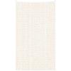 IlGruppone Tenda Antimosche per Porta Finestra A Pannello con Telaio in PVC, in più Colori, Moschiera con Corde a Perline per Esterno Interno Fili a Caduta - Beige - 140 x 230 Cm