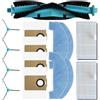 Zhanhai Kit di sacchetti per aspirapolvere robot Ultenic per T20 Pro, T10 Lite, Honor Choice S3, S3 Plus (confezione da 15)