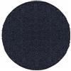 Teppium Moderno Tappeto Salotto 120 cm Rotondo Marina Blu - Shaggy Tappeto per scendiletto Camera da Letto, Cucina y Soggiorno - Tappeto Morbido y Fluffy, Monocromatico, facile manutenzione