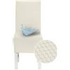 BANZAII TEXTILE INNOVATOR ONLINE Banzaii Coprisedia con Schienale 2 Pezzi Impermeabili, Antimacchia, Elasticizzati - Vestisedia Seduta e Schienale per Cucina, Sala da Pranzo, Ristorante - Panna, Made in Italy