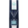 Lampe Berger Anti Odori Diffusore di Profumo, durchsichtiges Tuerkisblau gefrostetem Vetro, 7,5 x 7 x 23 cm