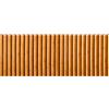 IlGruppone Passatoia per Cucina o Tappeto da Ingresso in Vero Bamboo Naturale 7 Misure 7 Colori - 50x250 cm - Arancio