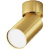 MAYTONI DECORATIVE LIGHTING Lampada da soffitto e Parete FOCUS S Oro opaco Alluminio IP 20 AC 220-240 10 W per cucina, sala, studio, camera da letto