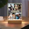 SosnSusn Lampada Personalizzata con Foto - Regali Personalizzati San Valentino per Lei Lui, Idee Regalo Fidanzato Fidanzata Compleanno Natale Anniversario - Amore infinito [Classe di efficienza energetica A]