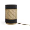 Vicco Lampada da tavolo Morten, Nero, 17.5 x 26.5 cm, adatto per lampadine E27, facile montaggio a soffitto