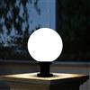 Chao Zan Globo Per Lampione In Acrilico Globi Di Luce Per Esterni Globi Di Ricambio Paralume Di Ricambio Coperture Per Pali Della Luce Per Esterni Lampada A Colonna E27 Lampione Sfera Villa Giardino (15cm)