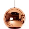 PVYGDXYI Lampada a sospensione classica nordica in vetro color oro rosa con finitura a specchio cromato, lampada a sospensione rotonda moderna in oro da comodino, lampadario in argento per cucina, sala da pra