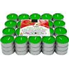 H HANSEL HOME Lumar Aromatic Tealight Set di 60 Candele profumate, lumini aromatiche Fragranza sorbetto all'anguria