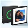 Smile lab Magnete da Frigorifero con Foto Musicale Personalizzato Spotify Lettore Musicale con Album Personalizzabile per il Frigorifero Natale San Regalo Natale Perfetto per Coppie