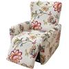 WWQQKJ 4-Pezzi Copripoltrona Relax Reclinabile Universale, Moderna Fodere Copripoltrona Reclinabile 1 Posto Elasticizzato Lavabile Rimovibile,Copertura per Poltrona Reclinabile(Color 12)