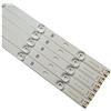 TUCANSBP Striscia LED da 10 Pezzi Compatibile for LG 50LB6300 50lb650v 50LF6000 50LF580V 50LF6100 50LF5610 50LF5809 50LB5820 6916L-1982A 1983A 1781A 1782A
