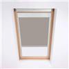 Classic Roof Blinds per finestre da tetto Fakro, tenda oscurante, codice finestra - grigio chiaro (55/98)