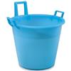 Plastime Mastello Lario Vasca con 3 Manici, Blue, 50L