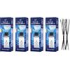 Generic Felce Azzurra Diffusore Ambiente a Bastoncini, Fragranza Classico Original, Formato 120 ml (4 Unità) + Ricambio 10 Bastoncini Per Diffusori Neri