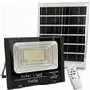 YASTA Faro Led Da Esterno Solare 400W PRO Luce Fredda 6500K Faretto Alta Luminosità con Display Batteria Da Giardino Crepuscolare Con Pannello Solare E Telecomando IP67 Illuminazione Professionale