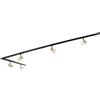 QAZQA jeana - Faretto Moderno - 5 luce - L 300 cm - Oro/Ottone - Moderno - Soggiorno I Camera da letto I Sala da Pranzo I Cucina