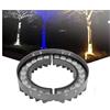 GUODDM Luce LED Ad Anello per Albero da 24 W - Illuminazione Colorata per Alberi da Giardino per Esterni Impermeabile 111-240 V, Faretto Esterno in Alluminio Pressofuso Impermeabile IP65(Warm Light)