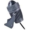 DUOAZJL Luci Paesaggistiche - Faretto LED, Lampada da parete per esterni con fascio luminoso a LED AC 220V, faretto a fascio stretto impermeabile Ip67, staffa regolabile a 180° luce da terra(RGB,10W)