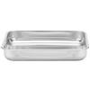 steel pan SUD382 Teglia, Stainless Steel, Argento
