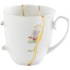Seletti Tazza Kintsugi in porcellana e oro 24 carati mod. 2 EU