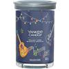 Yankee Candle Candela profumata Twilight Tunes, grande candela in bicchiere con doppio stoppino, miscela di cera di soia, candela a lunga combustione, regalo perfetto per le donne