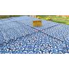 Pago Poco Tovaglia Rotonda Antimacchia Fantasia MAIOLICA Colore Celeste 100% Idrorepellente In Tutte Le Misure !!!! (Rotonda x160)