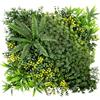 KARAT Pianta da Parete - Piante Artificiali per Montaggio - 50 x 50 cm - Giardino a Muro - Piante Artificiali da Decorazione per Balcone e Giardino (Multi-Elementi)