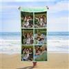 RHMMDIYST Telo mare personalizzato, asciugamano da bagno personalizzato con foto/testo, asciugamano in microfibra spessa, morbido e ad asciugatura rapida, adatto per viaggi, mare, campeggio, nuoto (6