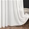 Gardinen Vorhangen Tenda Bianca 250x250 cm (LxA) Murano Lunga in Voile con Nastro Arricciatenda Elegante per Soggiorno e Camera da Letto Leggera Morbida Trasparente