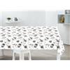 HOME ZEN HOUSEHOLD LINEN TOVAGLIA PLASTICA LAVABILE PVC IMPERMEABILE COPRITAVOLO PLASTIFICATO STAMPATO FELPATO TNT (FANTASIA 5, 120 X 160 CM)
