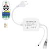 LEDKIA LIGHTING Controller Regolatore per Striscia LED CCT 220V AC con Telecomando IR Bianco