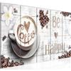 Runa Art Quadro Caffè Cucina Stampa D'Arte Tela Non Tessuta Decorazione Murale Soggiorno Camera Da Letto 020756b
