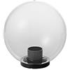 MARECO Lampada da Giardino 1080201T Forma SFERICA con Base DIAM.250 Trasparente