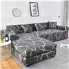 uyeoco Copridivano Elasticizzato Fodera per Divano con Penisola Destra/Sinistra per 1/2/3/4 Posti Copertura Divano, Sofa Mobili Protettore Copertura (Color : M, Size : 3 posti (190-230cm))