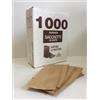 DPdantepellacani 100/1000 Sacchetti di Carta Marroni 12x26 cm Sacchetto in Carta Kraft Avana per Alimenti Pane Dolci DOLCIUMI Articoli da Forno ORTOFRUTTA (100)