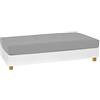 Morbidissimi Copriletto Elasticizzato Comfort Z441 Grigio