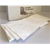 DPdantepellacani 100/1000 Sacchetti di Carta Bianchi 19x40 cm Sacchetto in Carta Kraft Bianca per Alimenti Pane Dolci DOLCIUMI Articoli da Forno ORTOFRUTTA (100)