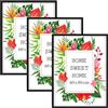 MG Design Set di 3 Cornici Nere 60 x 80 cm - In vero legno con vetro acrilico, da appendere e da appoggiare, per foto, poster e puzzle