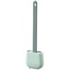 Duroecsain Scopino WC in silicone , spazzola per WC e supporti, anti-goccia, antibatterica, spazzolina per WC ventilata, asciugatura rapida senza odore, scopa per WC montaggio a parete/pavimento, bagno e