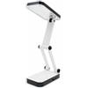 AntDau71® - Lampada Pieghevole a Led Ricaricabile, Portatile, con due intensità di luce, con cavo di ricarica, da Tavolo, da Scrivania, da Banco, per Lavoro, per Lettura - CW915