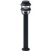 Lindby Lampada da esterni dimmerabile (Moderno) colore Nero, in Alluminio lampioncino paletto luminoso lampada viale lampione