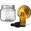 Firmadigaranzia srl - 36 vasetti vetro PICCOLI per monodose per miele confetture marmellata bomboniere segnaposto - vasetti 40 ml tappo twist-off - Made in italy