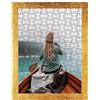 Rahmendesign24 - Cornice puzzle Milano per puzzle circa 500-1000 pezzi, 40 x 100 cm, 100 x 40 cm, foglia d'oro con vetro acrilico