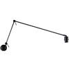 Qazqa blitz - Appliques Moderno - 1 luce - L 140 cm - Nero - Moderno - Soggiorno I Camera da letto I Sala da Pranzo I Cucina
