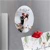 Wanapix | Calamita Personalizzata Flessibile Ovale 15x10 cm | Magneti Flessibili Personalizzati con Foto | Magneti per Frigorifero | Progetta con Immagine, Logo o Testi | Alta Durabilità