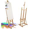 Artina Cavalletto per pittura da studio Siena - legno massello di faggio - per artisti e atelier artistici di belle arti