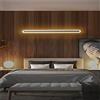 MHXZKHL Moderno Striscia Lunga LED Lampada Da Parete Stile Nordico Lineare Applique Da Parete Alluminio Interno Applique Da Parete Per Comodino Corridoio Scale(Size:80CM, 34W,Color:Bianco, bianco caldo)