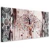 murando - Quadro Gustav Klimt 200x80 cm 5 Pezzi - Stampa su Tela Canvas con Struttura - Quadri Componibili Moderni Soggiorno Grandi - Murale Arte Decorazioni da Parete Decori - Alberi l-A-0006-b-p
