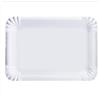 VIRSUS Vassoio di Cartone Bianco per Pasticceria - Pacco da kg. 10 (Circa 35pz) - Formato cm. 39x52,5 cm Mis. 10 - Vassoi rettangolari monouso Utilizzabili per servire Dolci, pasticcini, Torte
