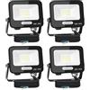 Aigostar Faretto LED da Esterno 10w 825LM, IP65, 6500K, 4 pezzi